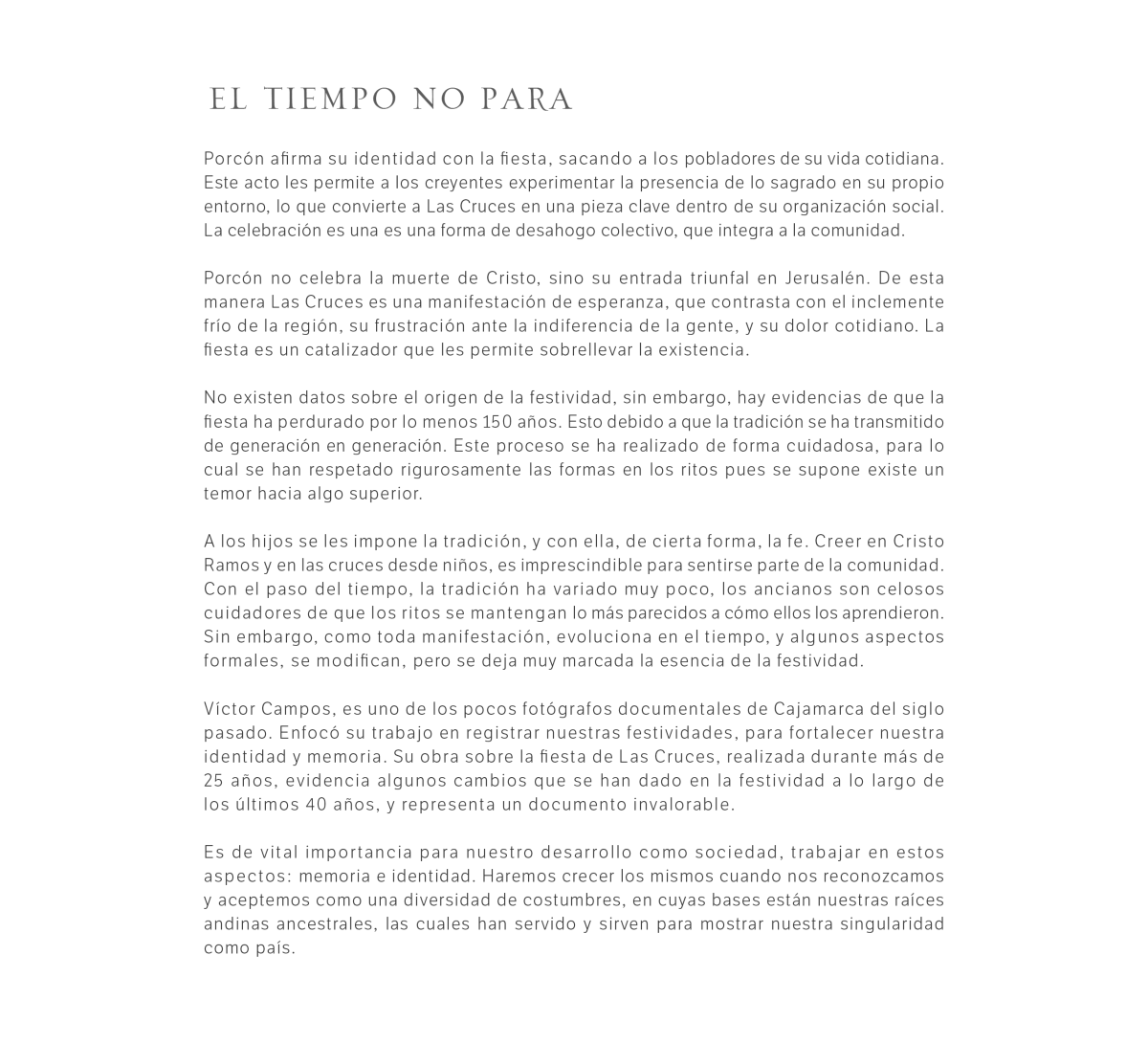 Texto Curatorial