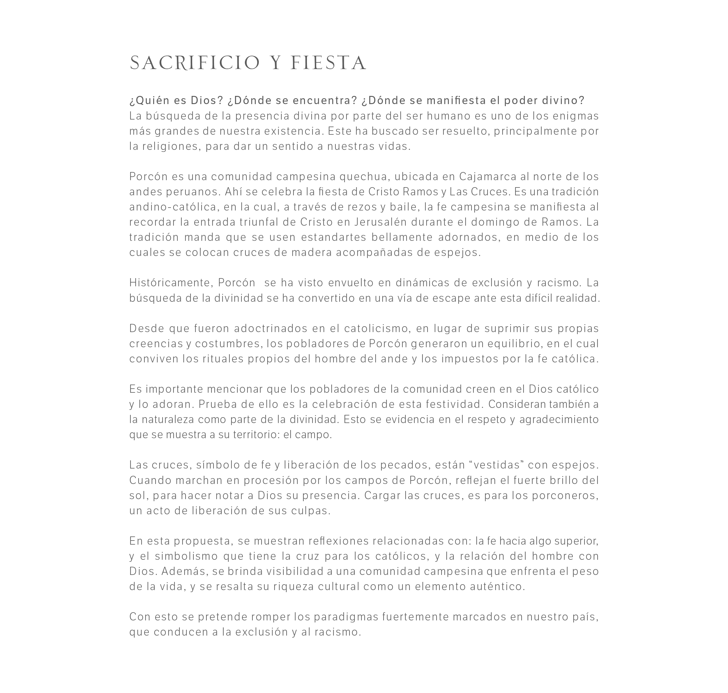 Texto Curatorial